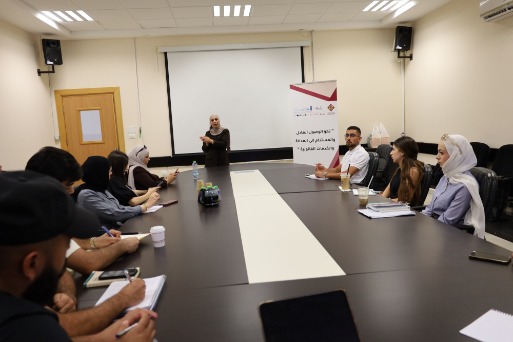 Workshops for Birzeit University Law Students, Linking Legal Knowledge with Practical Application