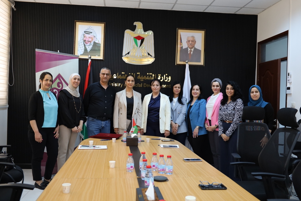 توقيع مذكرة تعاون بين صندوق النفقة الفلسطيني ووزارة التنمية الاجتماعية