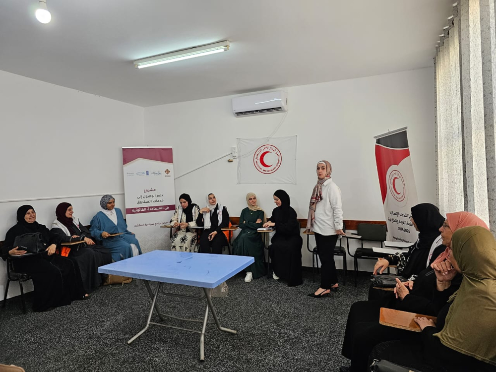 The Door to Justice Remains Open: Palestinian Maintenance Fund Strengthens Legal Awareness Among Women in Marginalized Communities